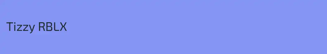 Tizzy RBLX